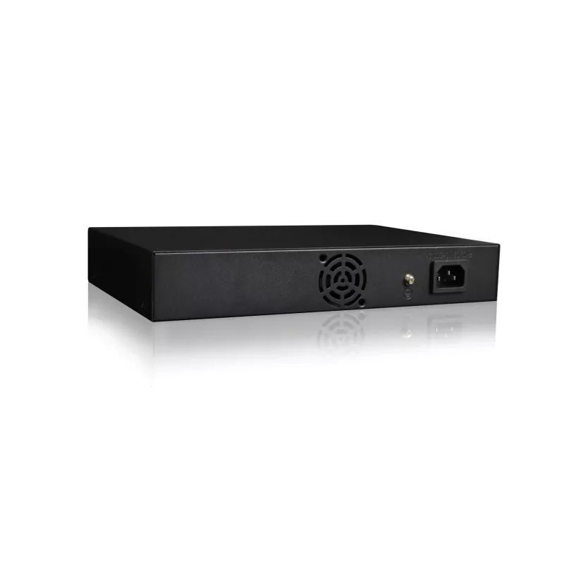 LevelOne KILBY 10-Port L2 valdomas Gigabit PoE jungiklis, 2 x SFP, 802.3at/af PoE, 125 W, 8 PoE išėjimai