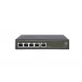 LevelOne Hilbert GES-2105P 5 prievadų gigabaitinis PoE valdomas Lite jungiklis, 802.3at/af PoE, 4 PoE išėjimai, 60W PoE biudžetas