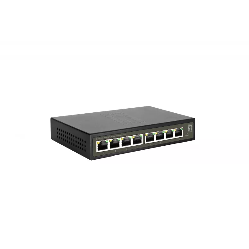 LevelOne GES-2108 Hilbert 8 prievadų Gigabit Smart Lite valdomas L2 jungiklis