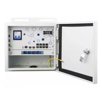 LevelOne OSW-1061 valdomas L2 PoE tinklo jungiklis 8×2.5G RJ45 + 2×Gigabit SFP, IP55, 185 W