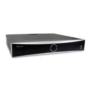 Tinklinis vaizdo registratorius LEVELONE NVR-0411 – 32 kanalai, 4096×2160, 10 TB SATA, PoE 16 W/port, 17x RJ-45, USB 2x2