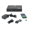 AV siųstuvas LEVELONE HVE-6701T – HDMI 1.3b, iki 1920×1080, Cat5e/Cat6/Cat7, Mini-USB, 12V DC