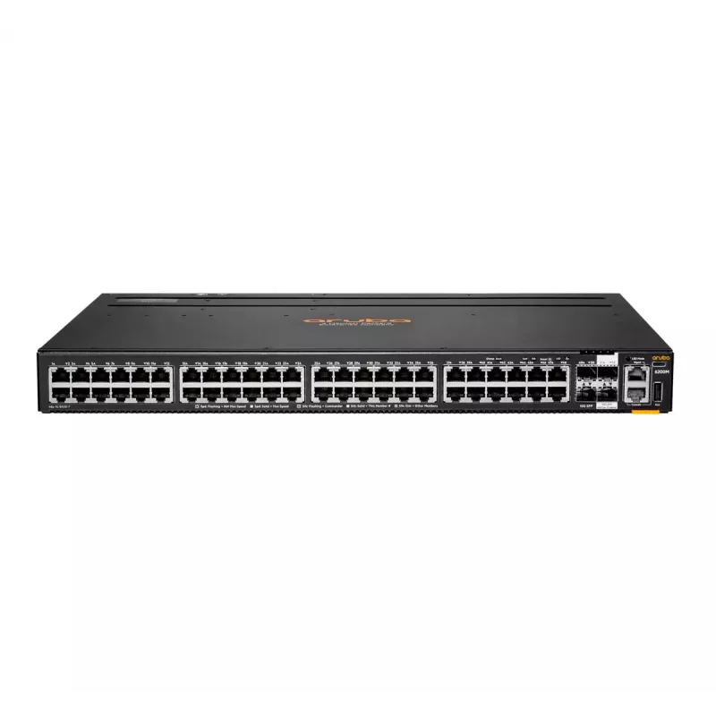 HPE Aruba Networking CX 6200M 48G 4SFP+ jungiklis Gigabit Ethernet 48 prievadų