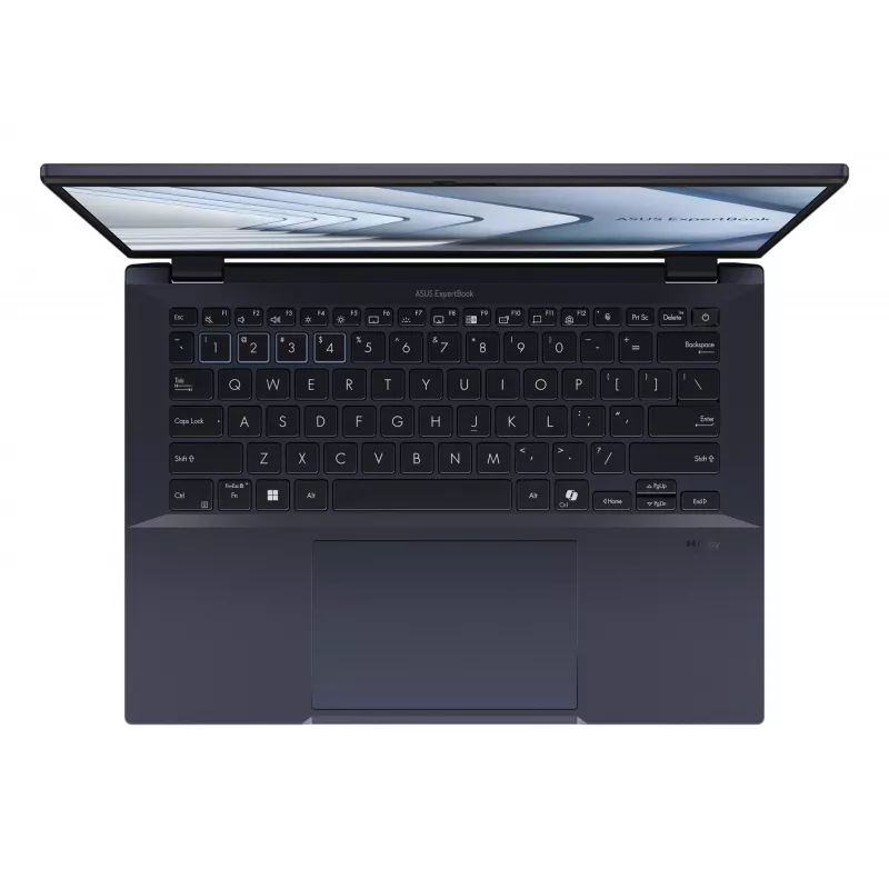 ASUS ExpertBook B5 B5404CMA-Q70103X Intel Core Ultra 7 155U nešiojamas kompiuteris 35,6 cm (14 colių) WUXGA 32 GB DDR5-SDRAM 1 TB SSD Wi-Fi 6E (802.11ax) Windows 11 Pro versija juoda