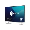 EIZO FlexScan EV4340X-WT monitor kompiuterinis 108 cm (42,5 colio) 3840 x 2160 pikselių 4K Ultra HD LCD baltas