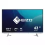 EIZO FlexScan EV4340X-WT monitor kompiuterinis 108 cm (42,5 colio) 3840 x 2160 pikselių 4K Ultra HD LCD baltas