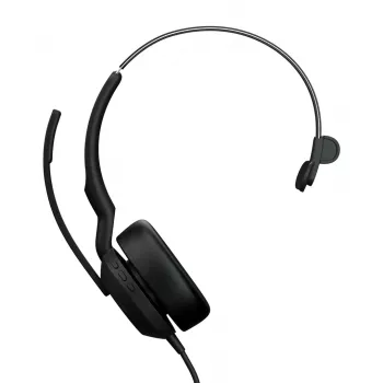 Jabra Evolve2 50 Ausinės Laidinės Galvos Juosta Biurui / Skambučių Centrui USB Type-C / USB Type-A Bluetooth Juodos