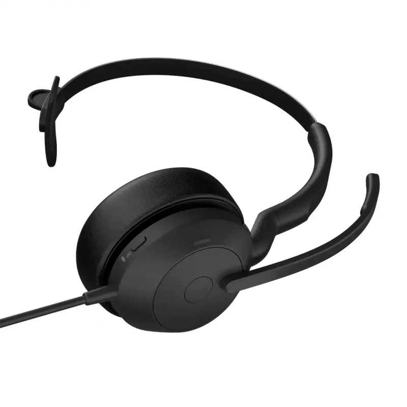 Jabra Evolve2 50 Ausinės Laidinės Galvos Juosta Biurui / Skambučių Centrui USB Type-C / USB Type-A Bluetooth Juodos