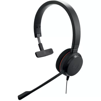 Jabra Evolve 20 laidinis ausinių komplektas biurui / skambučių centrui USB Type-C / USB Type-A juoda