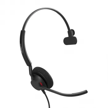 Jabra Engage 40 - (Inline Link) USB-C/A MS Mono, laidinis, biuro/skambučių centro ausinės, 45 g, juodos