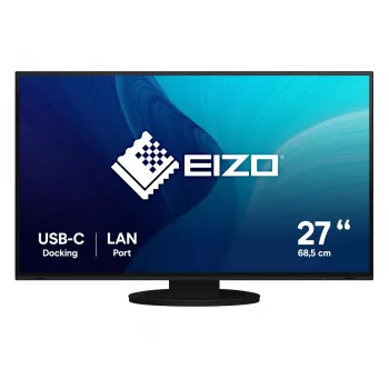 EIZO FlexScan EV2795-BK monitor kompiuterinis 68.6 cm (27 colių) 2560 x 1440 pikselių Quad HD LCD juodas