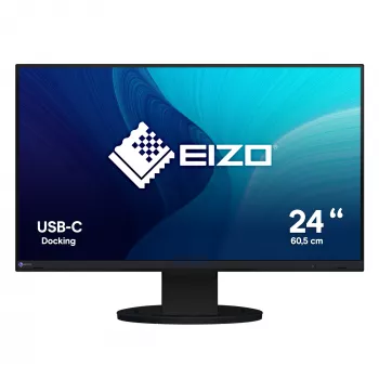 EIZO FlexScan EV2480-BK monitorius 60,5 cm (23,8 colio) 1920 x 1080 pikselių Full HD juodas