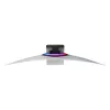Monitorius Samsung G85SD 86,4 cm (34 col.) 3440x1440 UltraWide Quad HD OLED sidabrinis