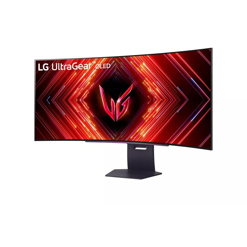 LG 45GS95QX-B monitor 114.3 cm (45 colių) 3440 x 1440 pikselių Wide Quad HD OLED juodas