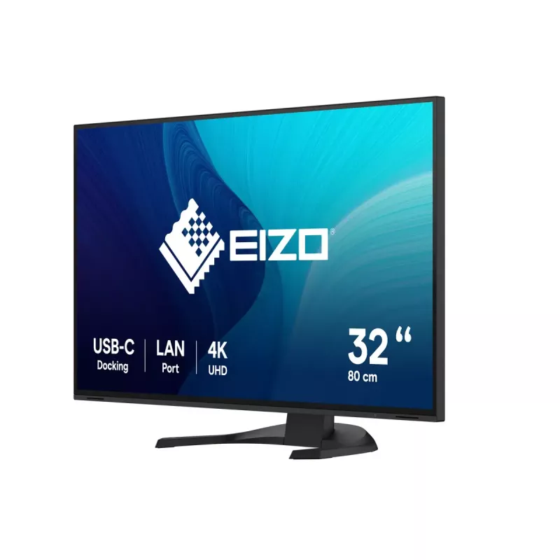 EIZO FlexScan EV3240X-BK profesionalus monitorius 31,5 colio 4K UHD LCD juodas