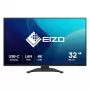 EIZO FlexScan EV3240X-BK profesionalus monitorius 31,5 colio 4K UHD LCD juodas