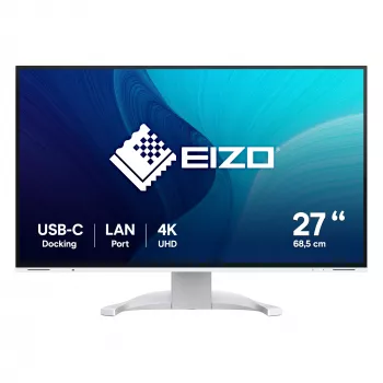 Monitorius EIZO FlexScan EV2740X-WT 68.6 cm (27 colių) 4K Ultra HD LCD baltas