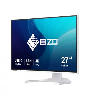 Monitorius EIZO FlexScan EV2740X-WT 68.6 cm (27 colių) 4K Ultra HD LCD baltas