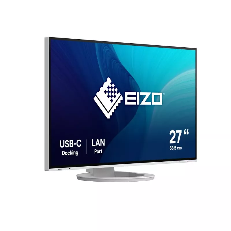 EIZO FlexScan EV2795-WT monitorius 68,6 cm (27 col.) 2560 x 1440 pikselių Quad HD LCD baltas
