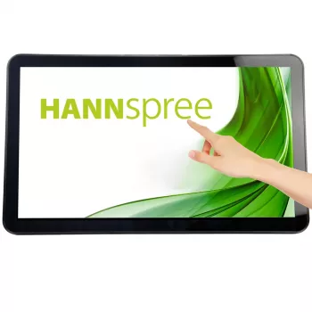 Hannspree HO 325 PTB monitor kompiuterinis 80 cm (31,5 colio) 1920 x 1080 pikselių Full HD LED liečiamas ekranas juodas