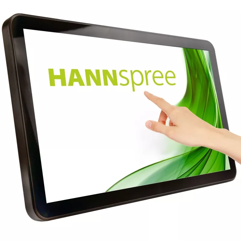 Hannspree HO 325 PTB monitor kompiuterinis 80 cm (31,5 colio) 1920 x 1080 pikselių Full HD LED liečiamas ekranas juodas