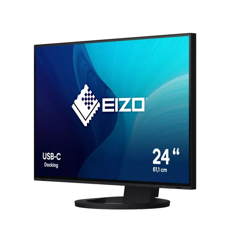 EIZO FlexScan EV2485-BK monitorius 61,2 cm (24,1 colio) 1920 x 1200 pikselių WUXGA LCD juodas
