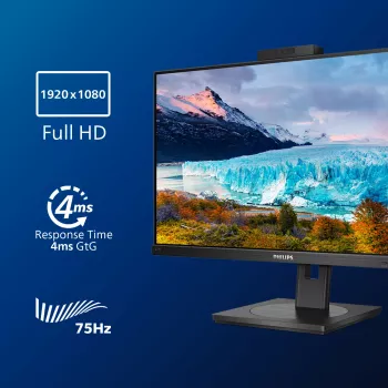 Philips S Line 272S1MH/00 monitor 68,6 cm (27 colių) 1920 x 1080 pikselių Full HD LED juodas