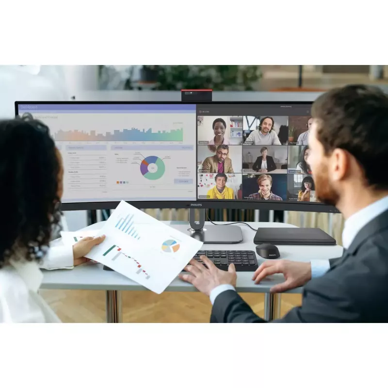 Philips 49B2U6903CH/00 monitor 124,5 cm (49 colių) 5120 x 1440 pikselių Dual QHD LCD pilkas