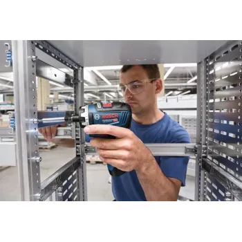 Bosch GSR 12V-35 akumuliatorinis atsuktuvas 1750 RPM juoda, mėlyna, raudona