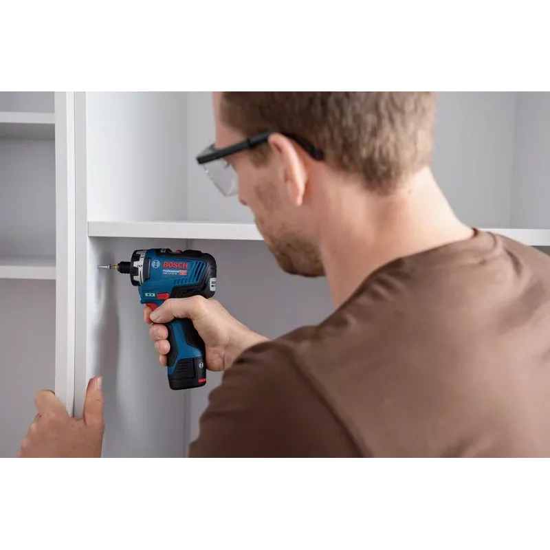 Bosch GSR 12V-35 akumuliatorinis atsuktuvas 1750 RPM juoda, mėlyna, raudona