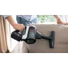 Bosch BSS711W belaidis šluotinis dulkių siurblys, akumuliatorinis, be maišelio, 0,3 l, juodos, sidabrinės, baltos spalvos