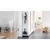 Bosch BSS711W belaidis šluotinis dulkių siurblys, akumuliatorinis, be maišelio, 0,3 l, juodos, sidabrinės, baltos spalvos