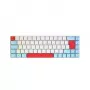 CHERRY MX-LP 2.1 Kompaktiška belaidė klaviatūra Gaming RF Wireless + Bluetooth QWERTZ Vokiškas Baltas