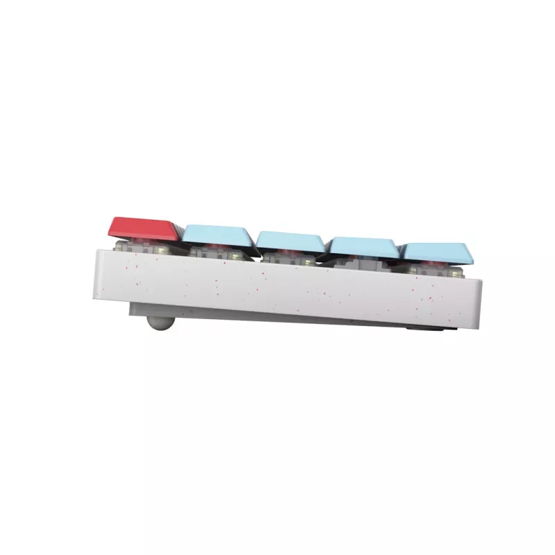CHERRY MX-LP 2.1 Kompaktiška belaidė klaviatūra Gaming RF Wireless + Bluetooth QWERTZ Vokiškas Baltas