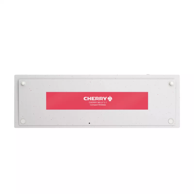 CHERRY MX-LP 2.1 Kompaktiška belaidė klaviatūra Gaming RF Wireless + Bluetooth QWERTZ Vokiškas Baltas