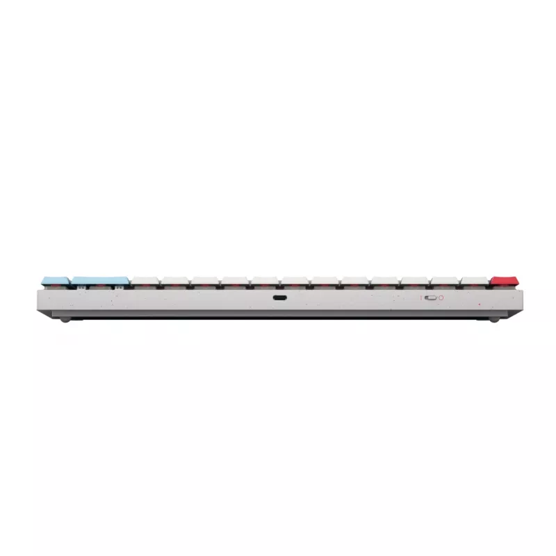 CHERRY MX-LP 2.1 Kompaktiška belaidė klaviatūra Gaming RF Wireless + Bluetooth QWERTZ Vokiškas Baltas