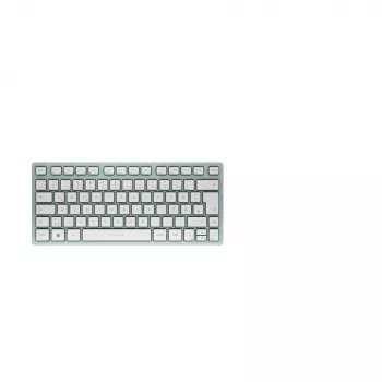 CHERRY KW 7100 MINI BT belaidė Bluetooth klaviatūra QWERTZ vokiškas išdėstymas Mėtų spalva