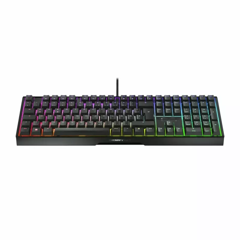 Klaviatūra CHERRY XTRFY MX 3.1 (QWERTZ) – pilno dydžio mechaninė klaviatūra su aliuminio korpusu