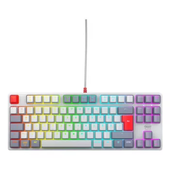 CHERRY K4V2 RGB Tenkeyless Retro edition, mechaninė žaidimų klaviatūra, vokiška