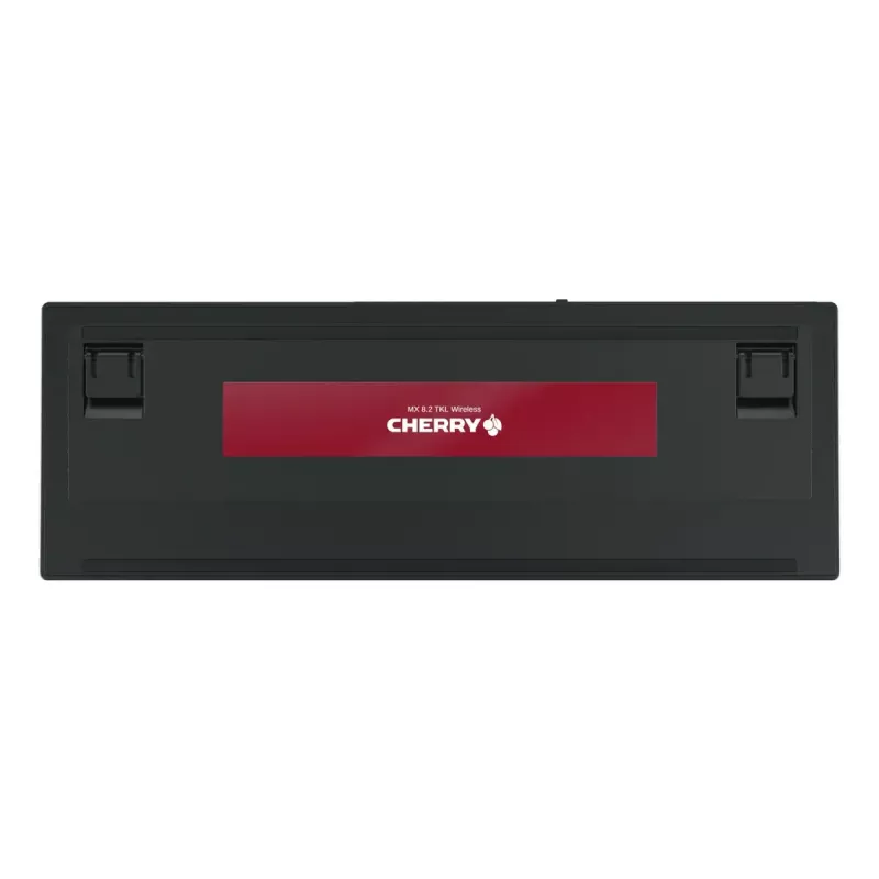 CHERRY MX 8.2 TKL Wireless RGB klaviatūra žaidimams, USB + RF Wireless + Bluetooth, QWERTZ vokiškas, juoda