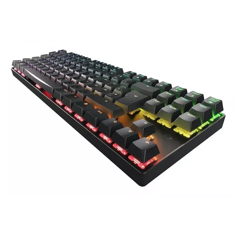 CHERRY MX 8.2 TKL Wireless RGB klaviatūra žaidimams, USB + RF Wireless + Bluetooth, QWERTZ vokiškas, juoda