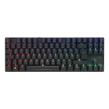 CHERRY MX 8.2 TKL Wireless RGB klaviatūra žaidimams, USB + RF Wireless + Bluetooth, QWERTZ vokiškas, juoda
