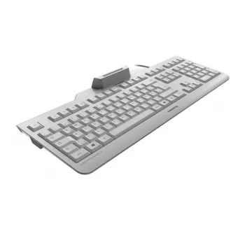 CHERRY JK-A0400CH-0 klaviatūra Office USB QWERTZ Šveicariška Pilka