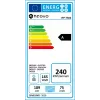 AG Neovo IFP-7502 interaktyvus plokščiasis ekranas 189,2 cm (74,5 colio) LCD Wi-Fi 350 cd/m² 4K Ultra HD juodas liečiamasis ekranas su integruotu procesoriumi Android 8.0