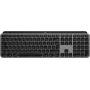 Logitech MX Keys S for Mac belaidė klaviatūra Bluetooth QWERTY aliumininė juoda