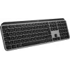 Logitech MX Keys S for Mac belaidė klaviatūra Bluetooth QWERTY aliumininė juoda
