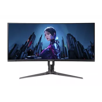 ACER Predator X34 X5bmiiphuzx 34 colių QD-OLED žaidimų monitorius, UWQHD, 3440x1440, 240 Hz, juodas