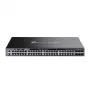 TP-Link Omada SG6654X 48 prievadų Gigabit L3 valdomas jungiklis su 6 10G lizdais
