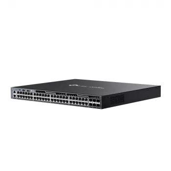 TP-Link Omada SG6654X 48 prievadų Gigabit L3 valdomas jungiklis su 6 10G lizdais