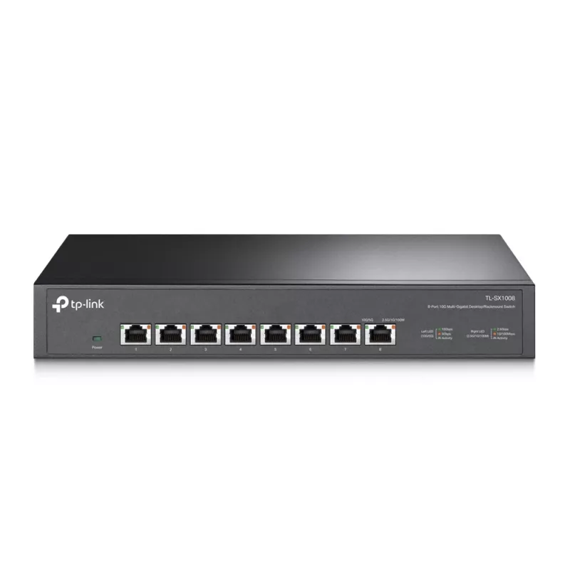 Nevaldomas jungiklis TP-Link TL-SX1008 8 prievadų 10G stalinis/statybinis